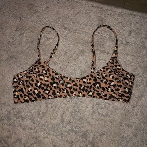 NWT leopard print bikini